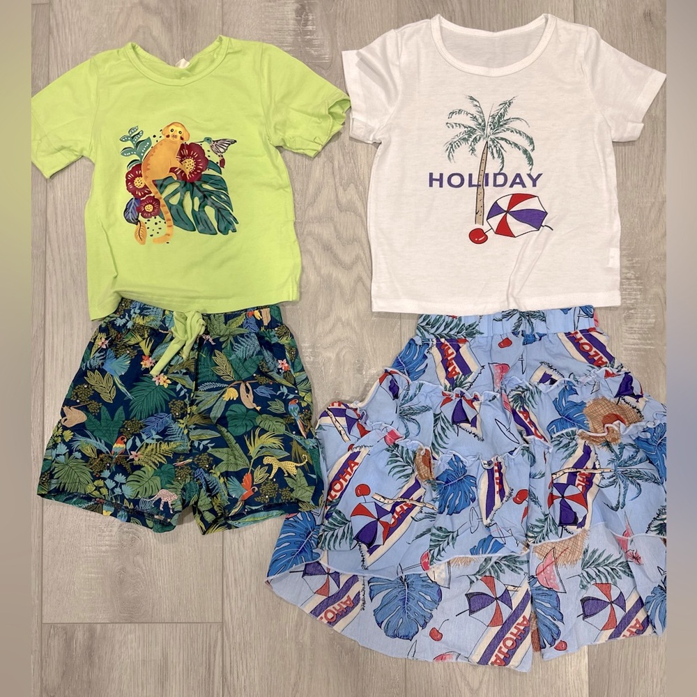 Cotton beach vacation set bundle